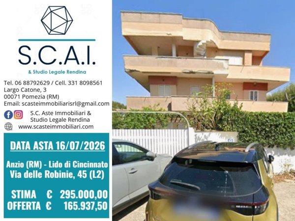 appartamento in vendita ad Anzio in zona Cincinnato