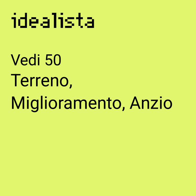 terreno edificabile in vendita ad Anzio