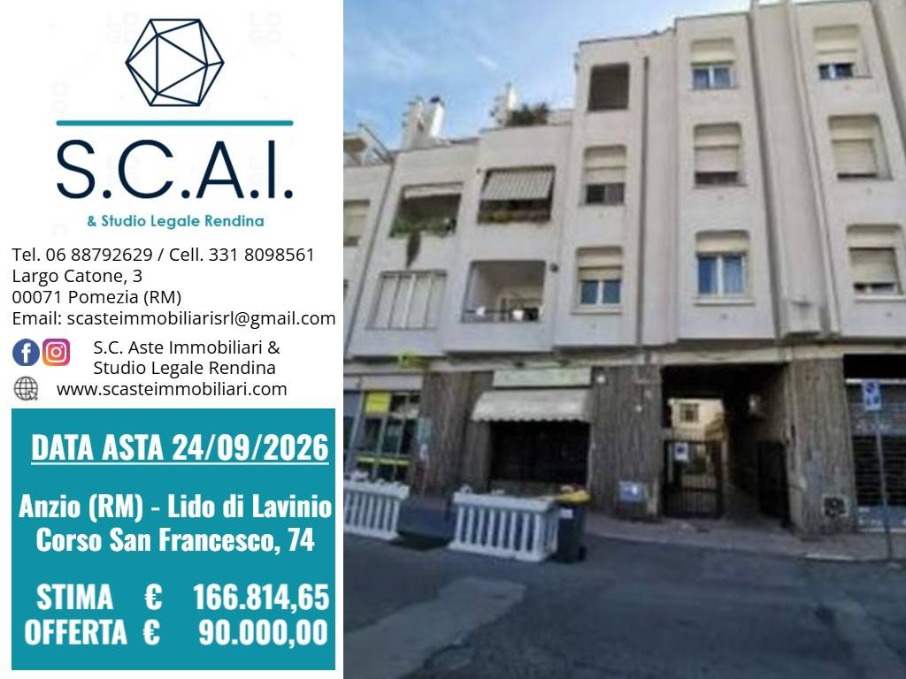appartamento in vendita ad Anzio in zona Mare