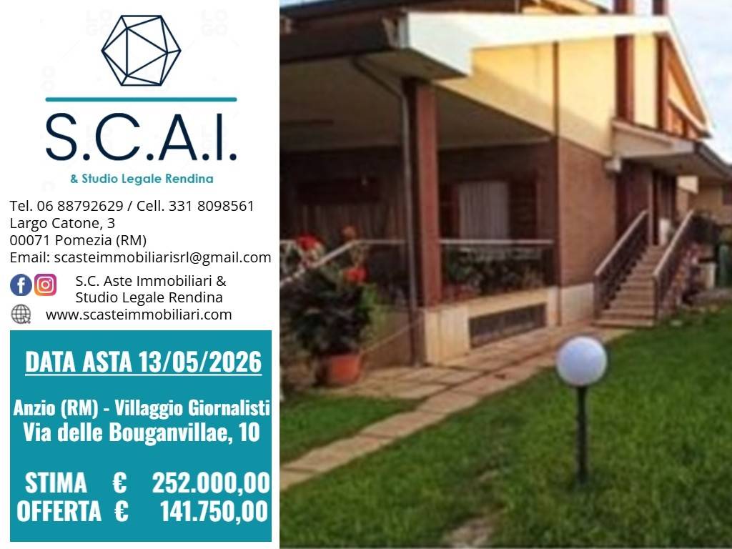 casa indipendente in vendita ad Anzio