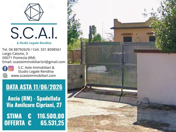 casa indipendente in vendita ad Anzio