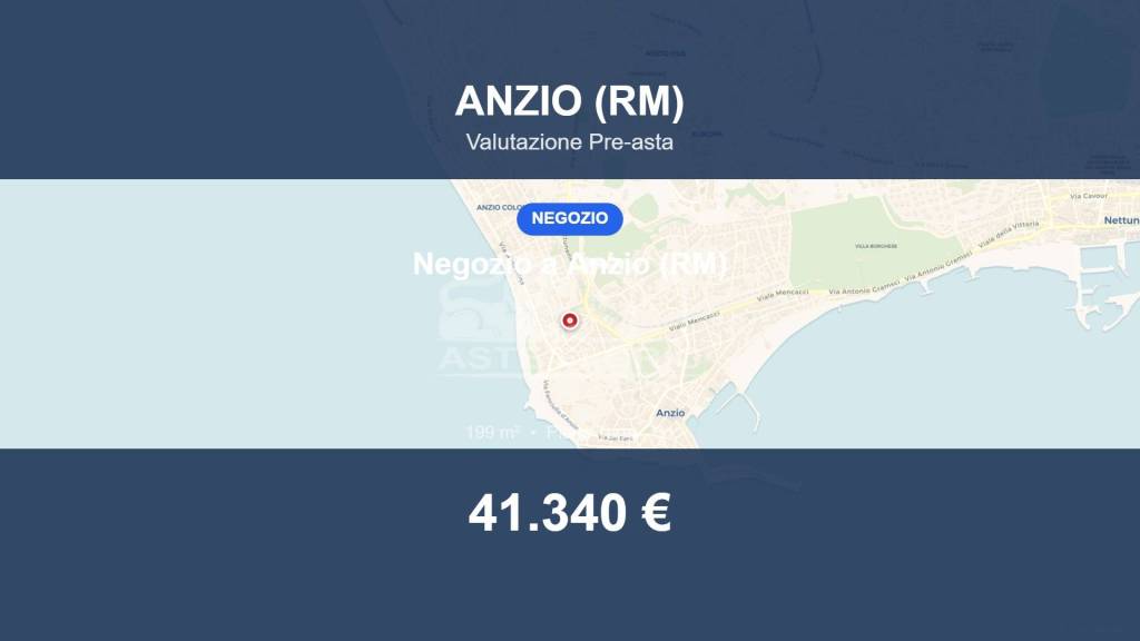 negozio in vendita ad Anzio