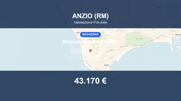 locale commerciale in vendita ad Anzio