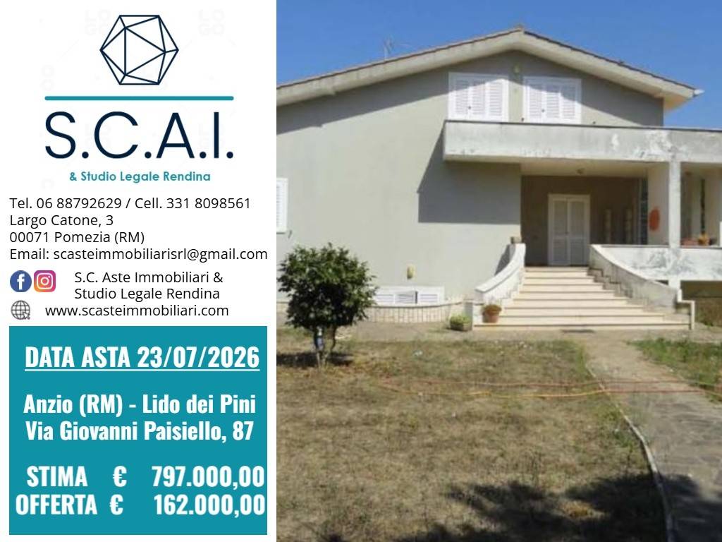 casa indipendente in vendita ad Anzio in zona Lido dei Pini
