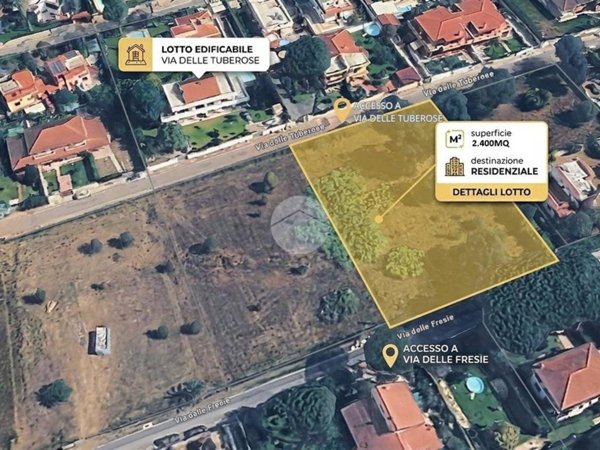 terreno agricolo in vendita ad Anzio in zona Lido dei Pini