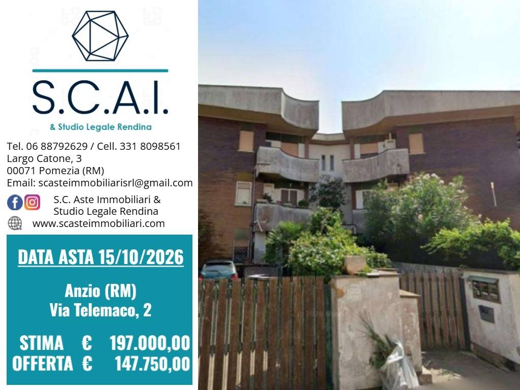 appartamento in vendita ad Anzio in zona Stazione