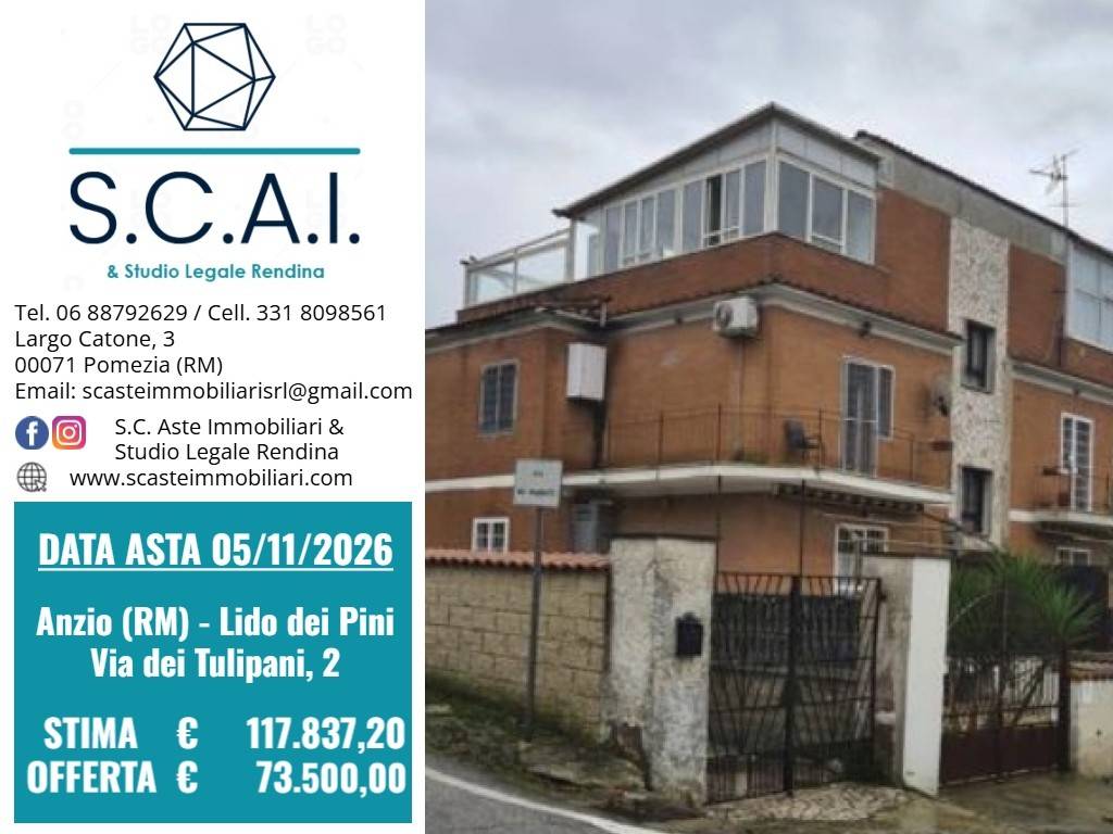 appartamento in vendita ad Anzio in zona Lido dei Pini