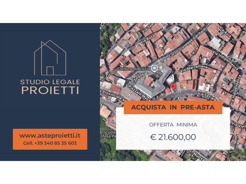 appartamento in vendita ad Ariccia