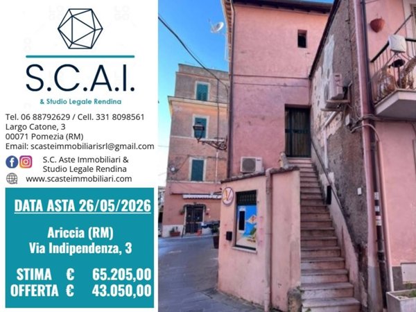 appartamento in vendita ad Ariccia
