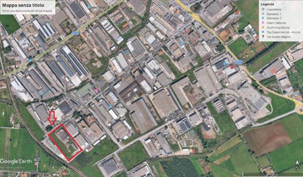 terreno edificabile in vendita ad Ariccia in zona Fontana di Papa