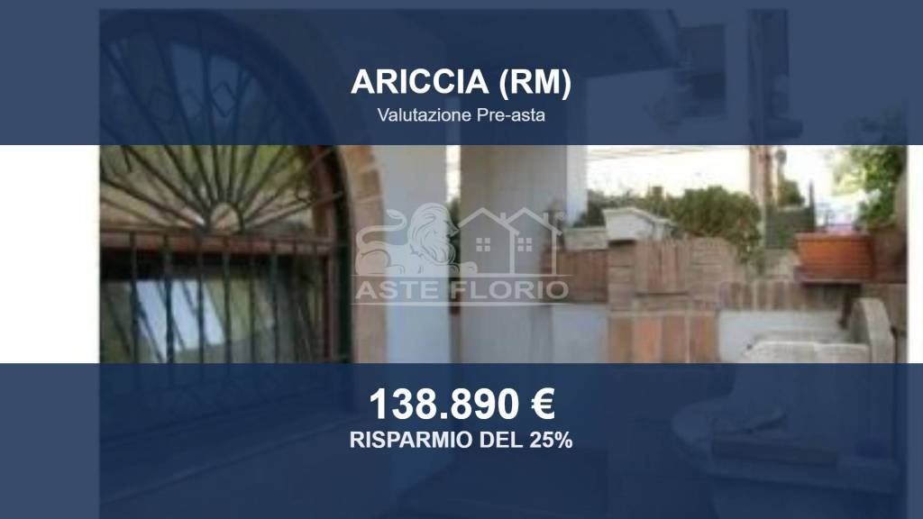 appartamento in vendita ad Ariccia in zona Fontana di Papa
