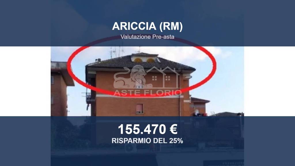 appartamento in vendita ad Ariccia
