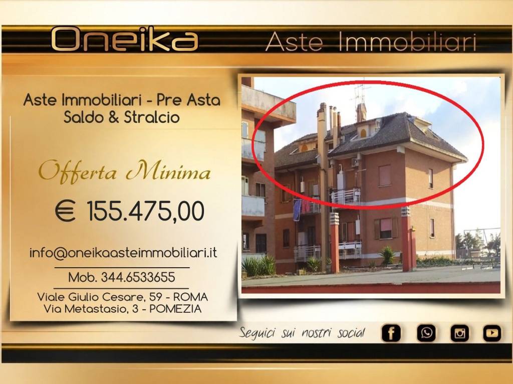 appartamento in vendita ad Ariccia