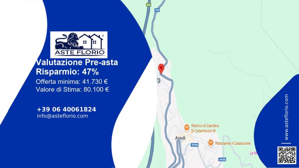 appartamento in vendita ad Arsoli