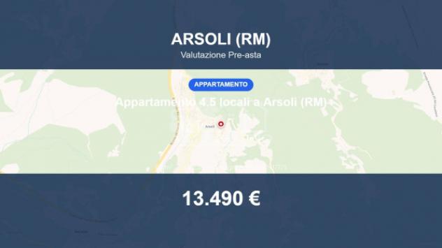 appartamento in vendita ad Arsoli