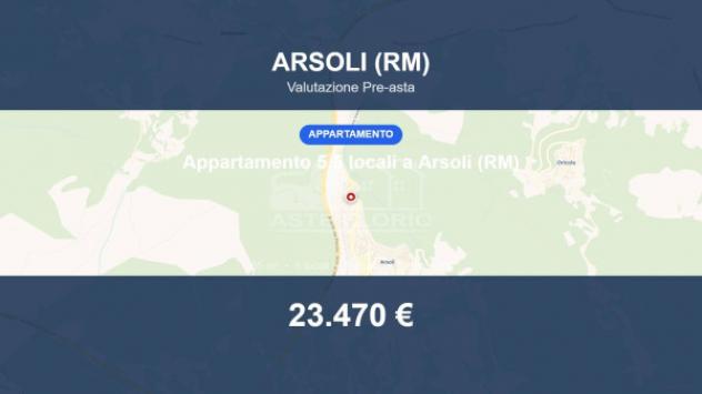 appartamento in vendita ad Arsoli
