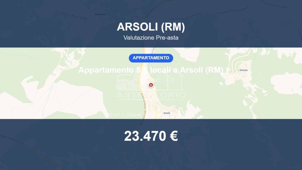 appartamento in vendita ad Arsoli