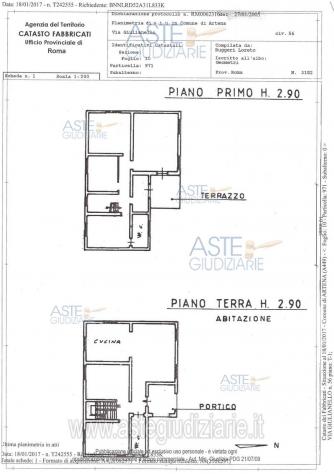 appartamento in vendita ad Artena