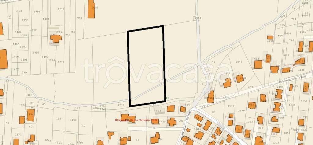 terreno agricolo in vendita ad Artena in zona Valli