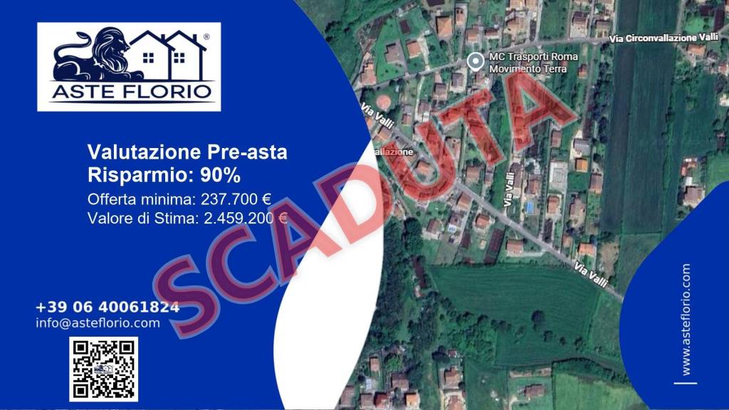 terreno agricolo in vendita ad Artena in zona Valli