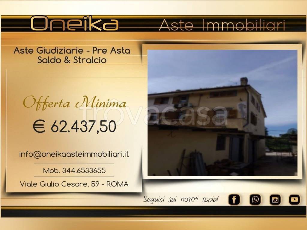 appartamento in vendita ad Artena in zona Colubro