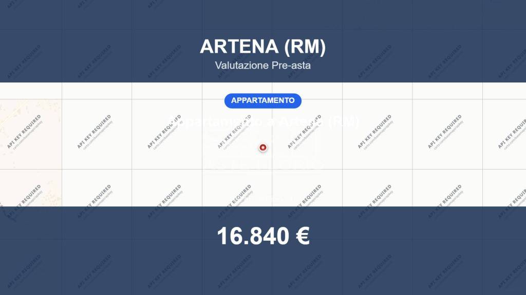 appartamento in vendita ad Artena