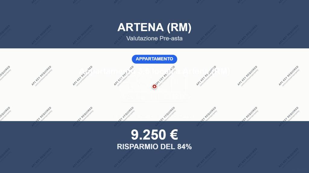 appartamento in vendita ad Artena