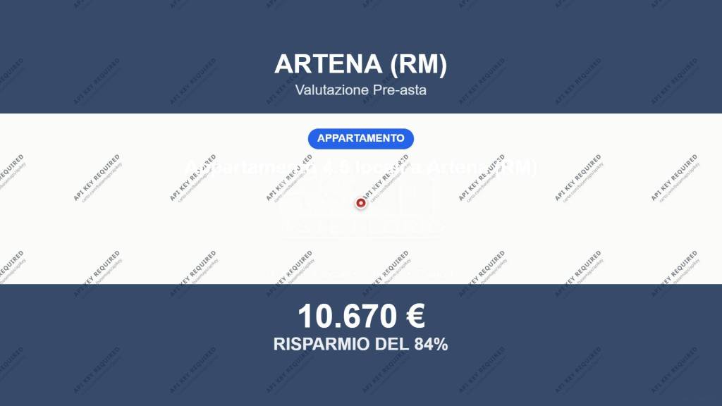 appartamento in vendita ad Artena