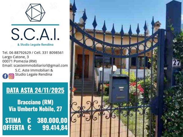 casa indipendente in vendita a Bracciano