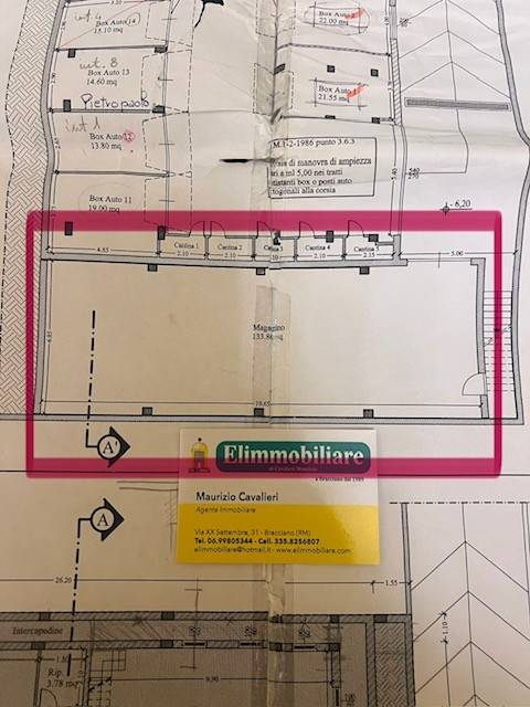 locale di sgombero in vendita a Bracciano