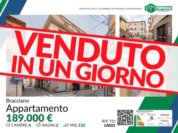appartamento in vendita a Bracciano