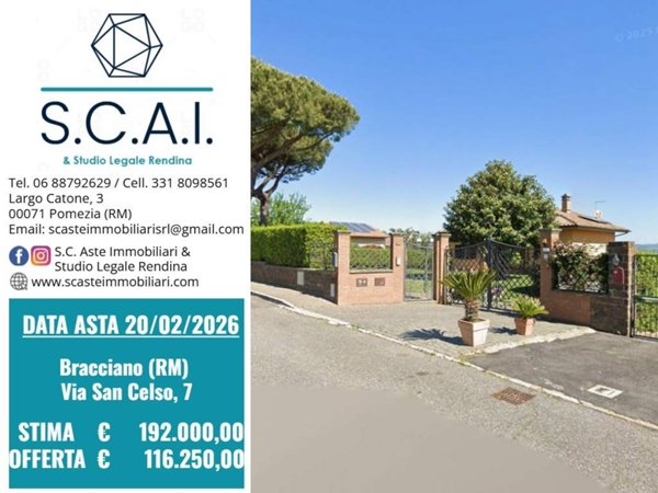 casa indipendente in vendita a Bracciano