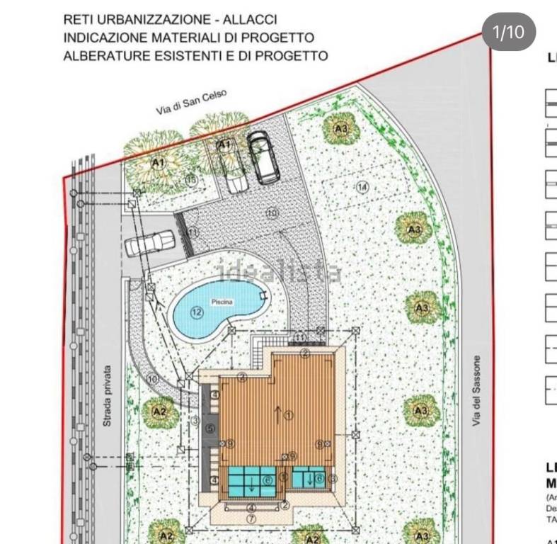 terreno agricolo in vendita a Bracciano