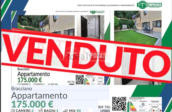 appartamento in vendita a Bracciano