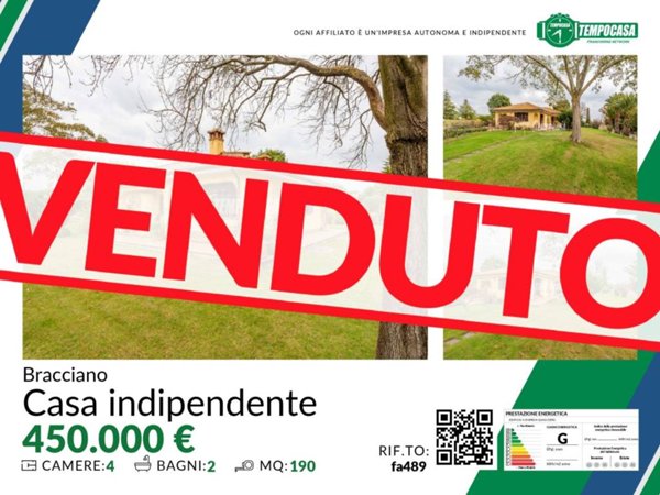 casa indipendente in vendita a Bracciano