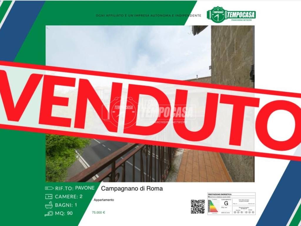 appartamento in vendita a Campagnano di Roma