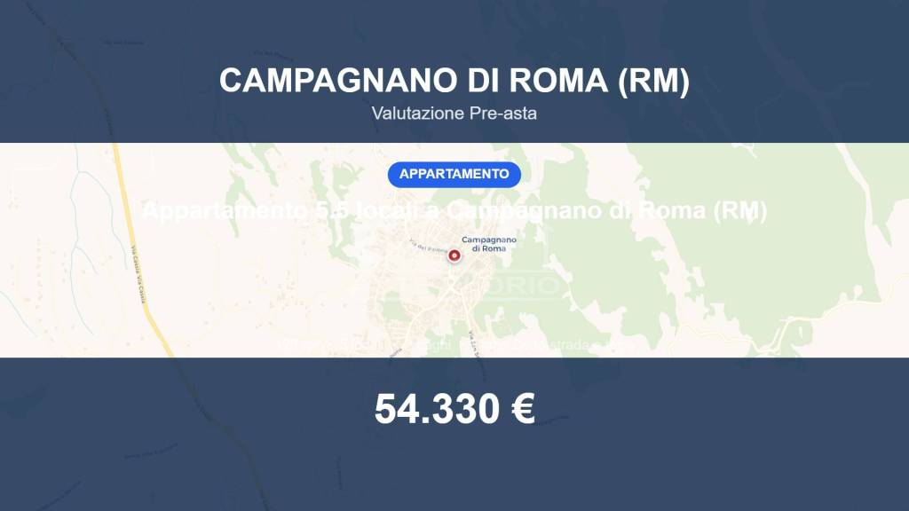 appartamento in vendita a Campagnano di Roma