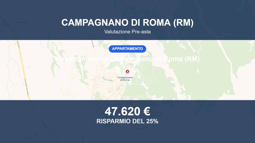 appartamento in vendita a Campagnano di Roma