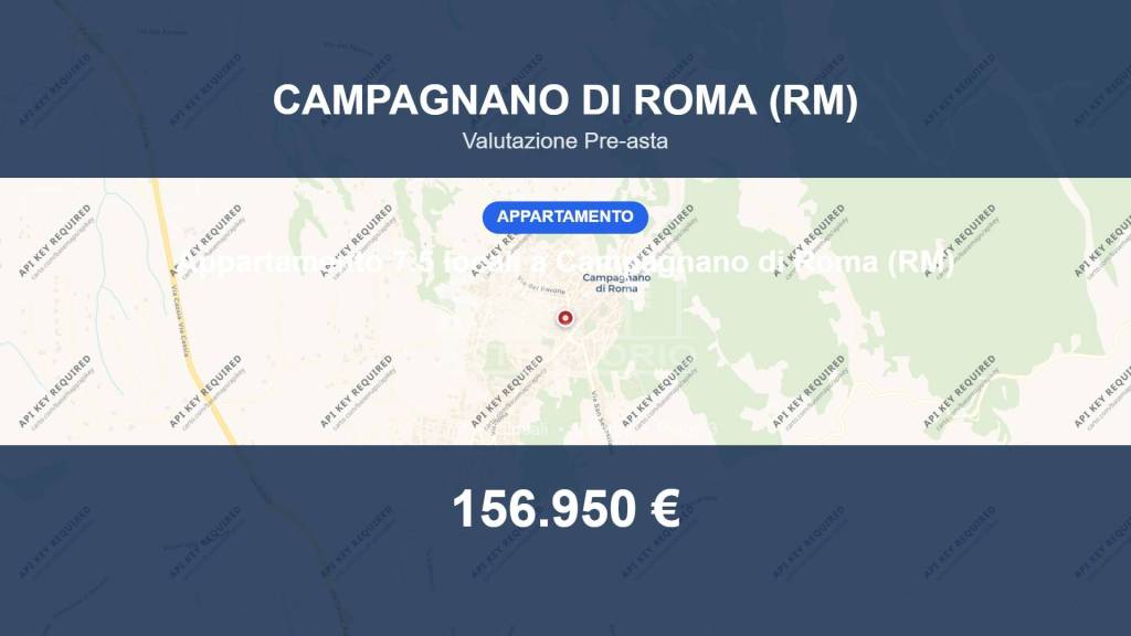 appartamento in vendita a Campagnano di Roma