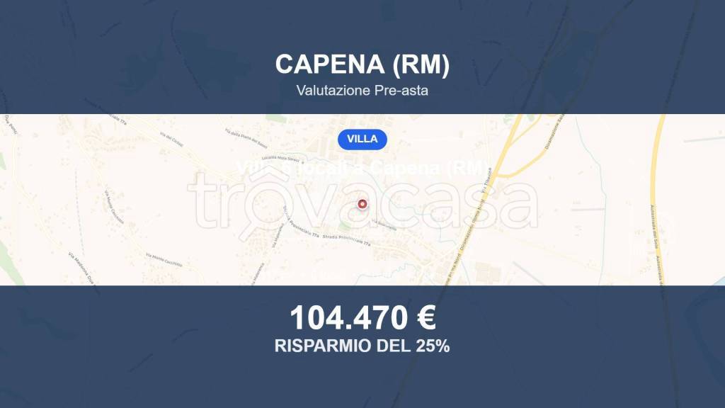 casa indipendente in vendita a Capena