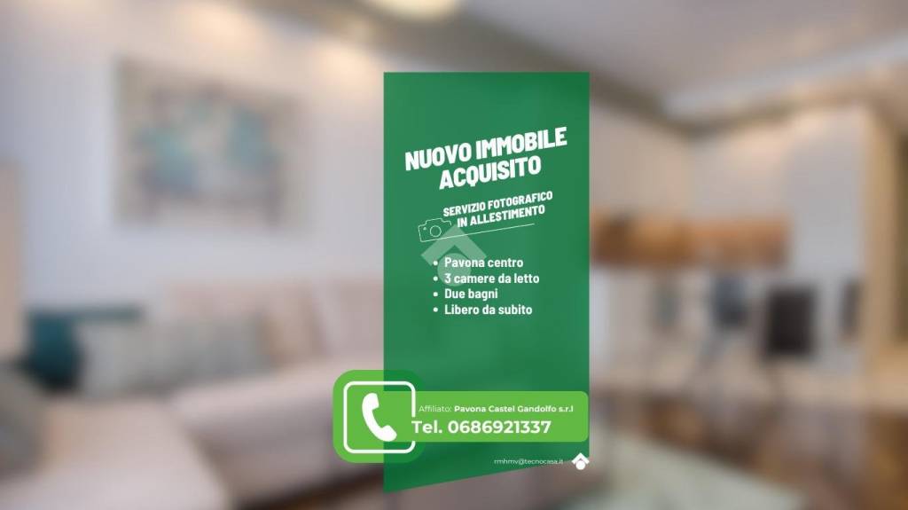 appartamento in vendita a Castel Gandolfo in zona Pavona
