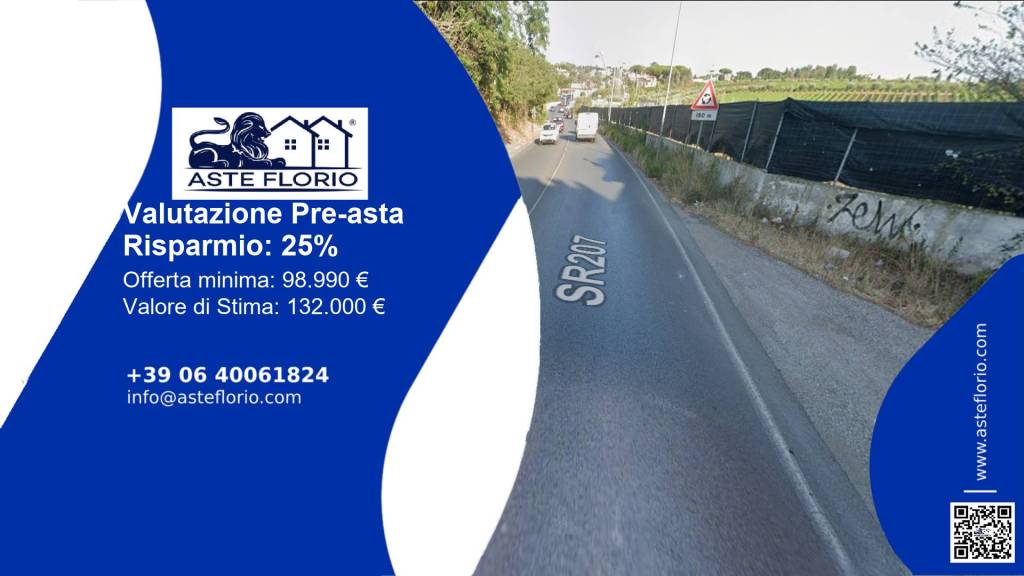 terreno agricolo in vendita a Castel Gandolfo in zona Pavona