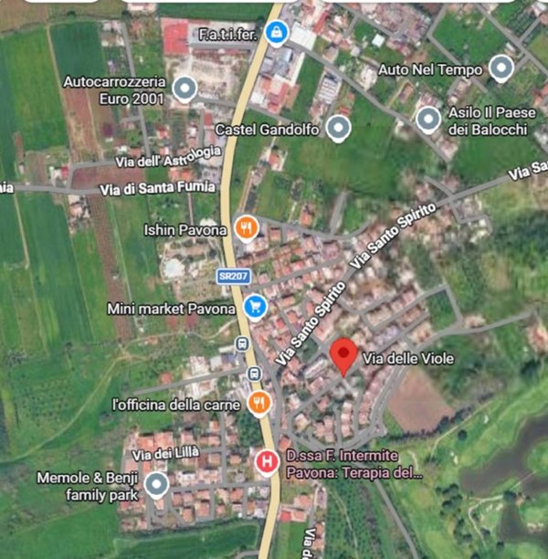 terreno edificabile in vendita a Castel Gandolfo in zona Pavona