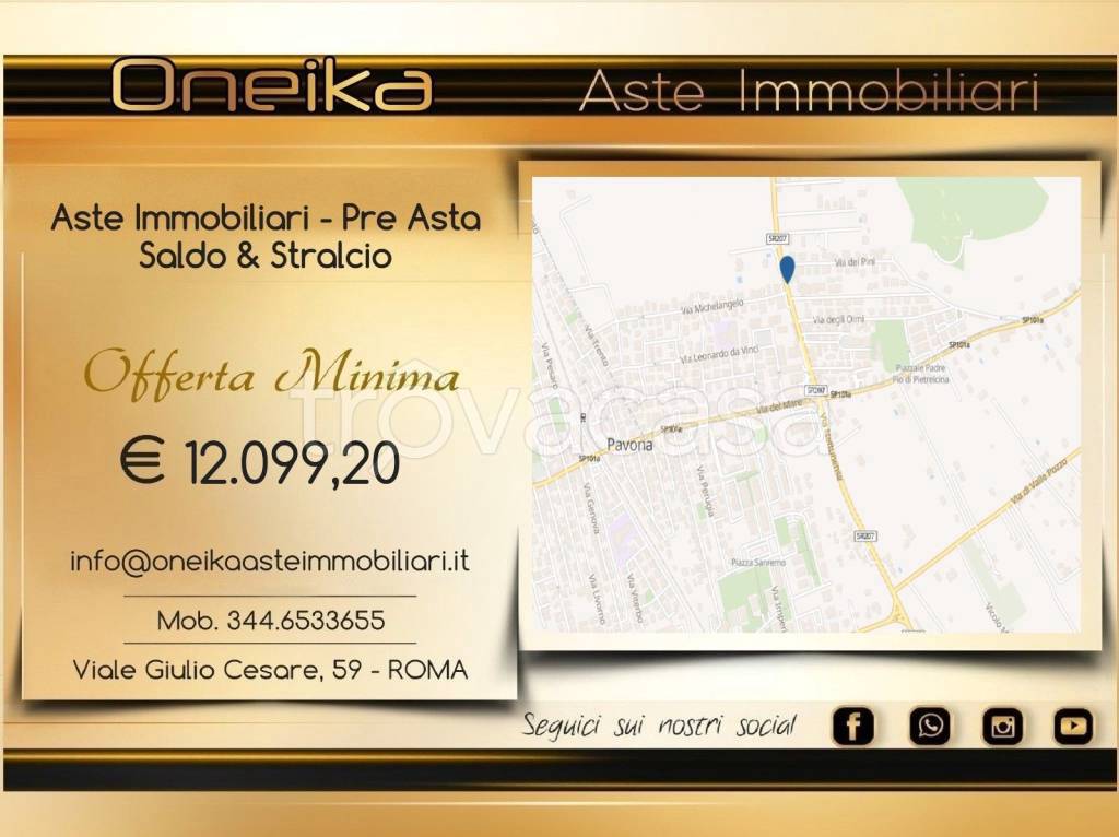 locale di sgombero in vendita a Castel Gandolfo in zona Pavona