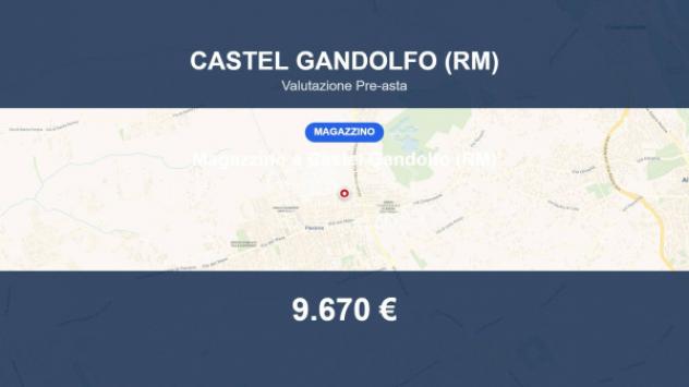 locale di sgombero in vendita a Castel Gandolfo