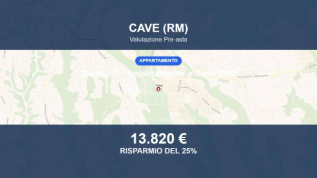 appartamento in vendita a Cave