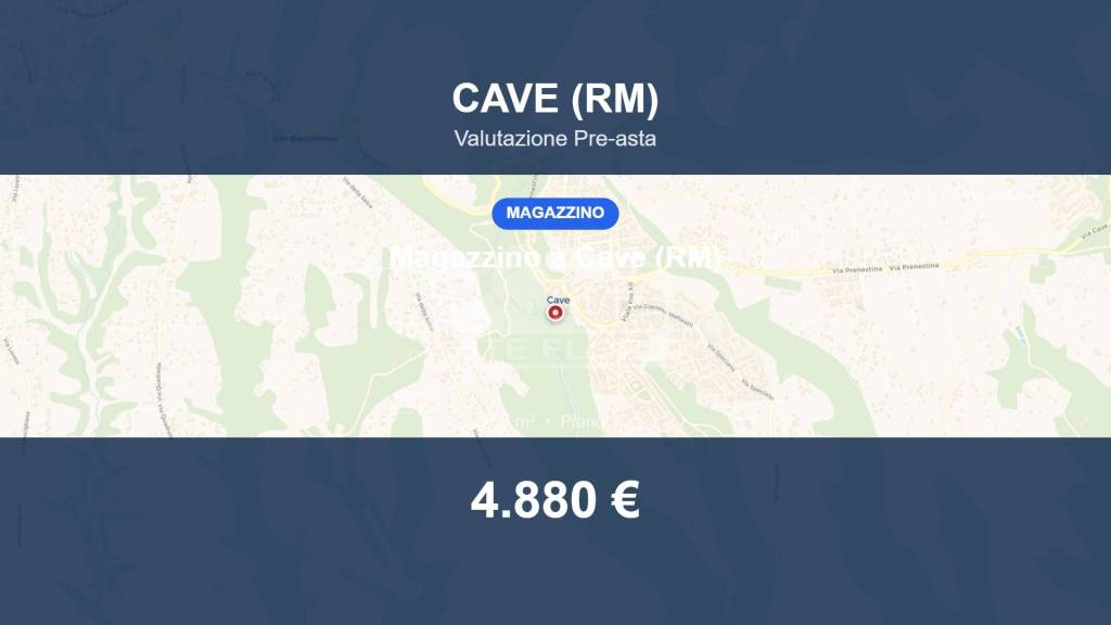 locale commerciale in vendita a Cave