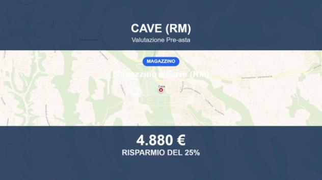 locale commerciale in vendita a Cave