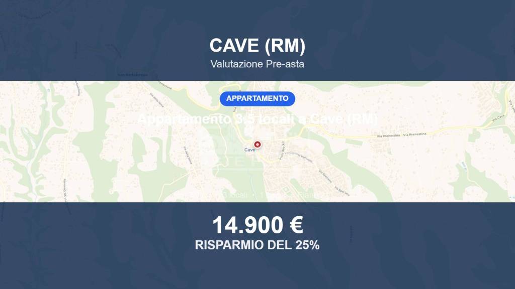 appartamento in vendita a Cave