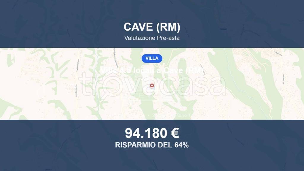 casa indipendente in vendita a Cave in zona San Bartolomeo